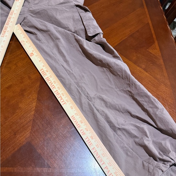 Vintage nobo Women's Brown Cargo overall Pants Sz medium sold out! - Picture 14 of 15